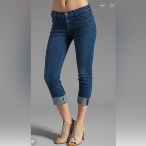 Citizens Of Humanity Dark Blue Cropped Jeans Size 30